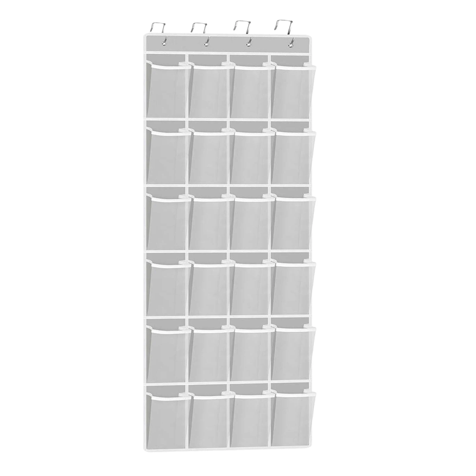24 pocket Large Mesh Storage Hanging Bag Sundries Organizer Holder Shoes Slippers Storage Bag