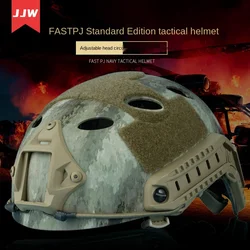 Casque tactique PJ édition Standard, mise à niveau rapide, matériel d'ingénierie ABS, casque CS pour l'extérieur 
