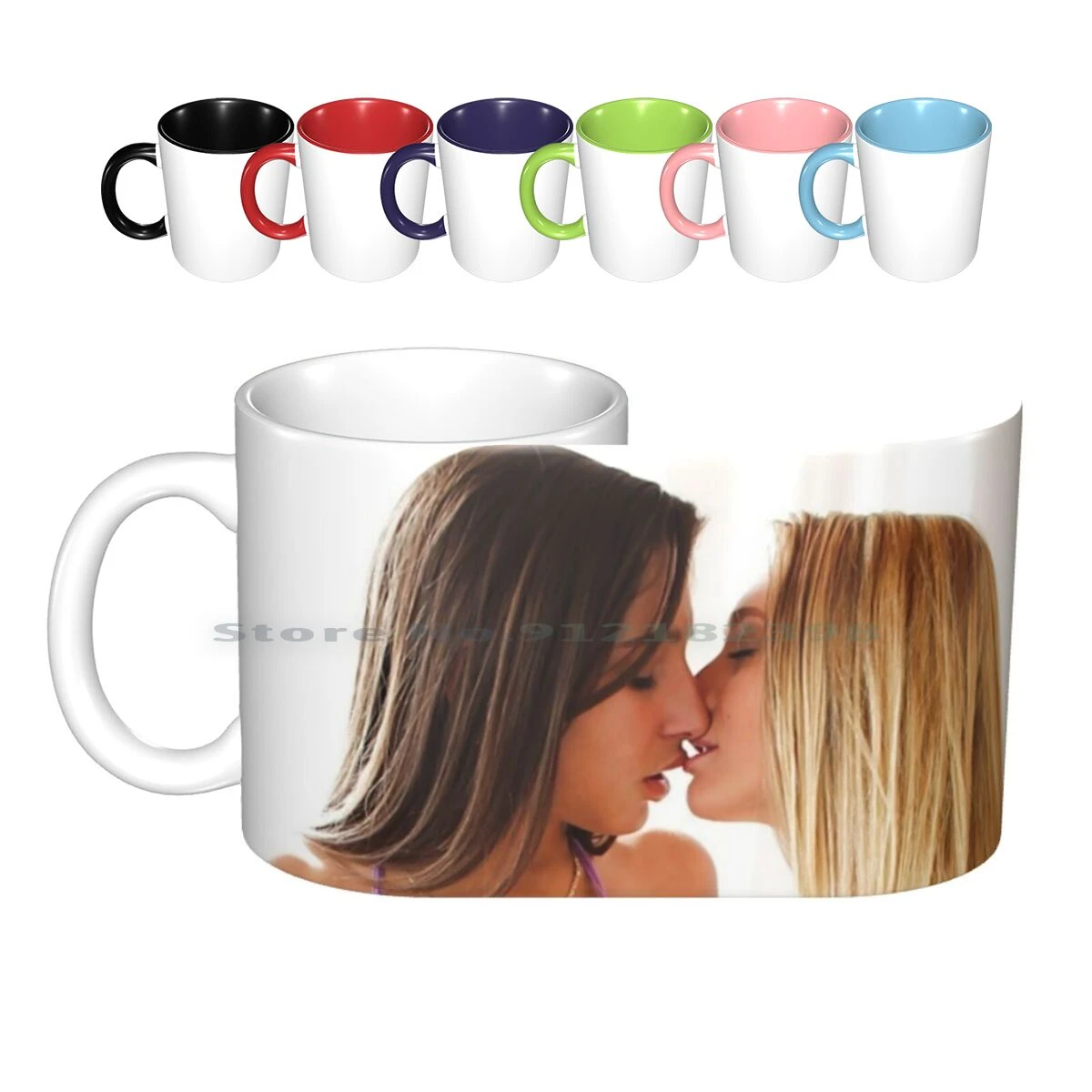 Abella Danger and Aj Ceramic Mugs Coffee