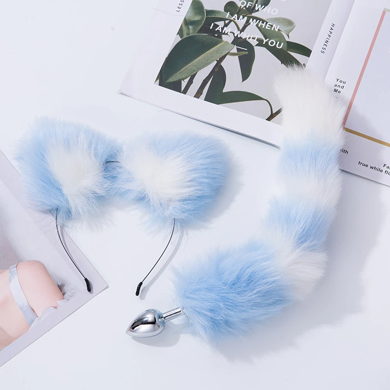 WHITE--Blue