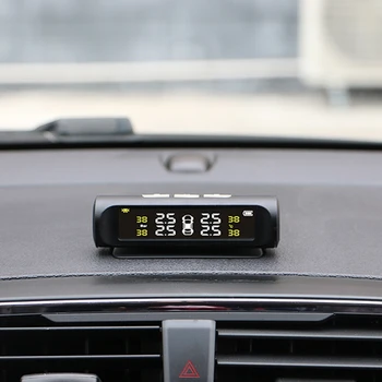 

2019 Tire Pressure Monitoring System Wireless Solar External Tires Pressure Detector XQ-87