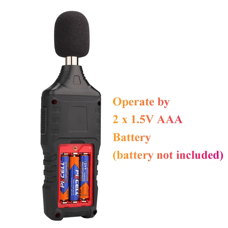 Habotest HT622A цифровой измеритель уровня звука регистратор 30 ~ 130 дБ диагностический