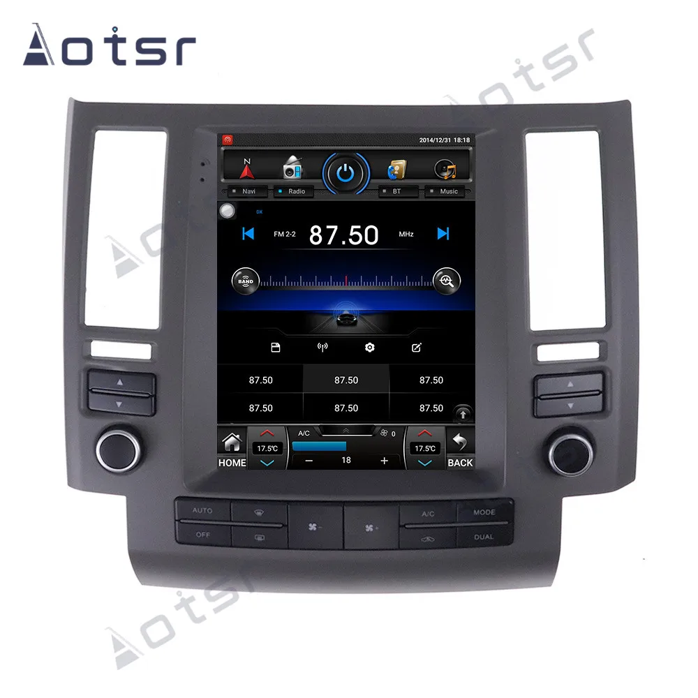Android 8.1 Tesla Style GPS Navigation For Infiniti FX35 FX45 FX25 FX37 2003 2004 2005 2006 Auto Radio Stereo Multimedia Player Android 8.1 Tesla Style GPS Navigation For Infiniti FX35 FX45 FX25 FX37 2003 2004 2005 2006 Auto Radio Stereo Multimedia Player