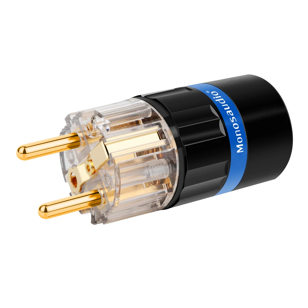 Monosaudio E105G/F105G Cobre Puro Chapado En Oro Versión UE