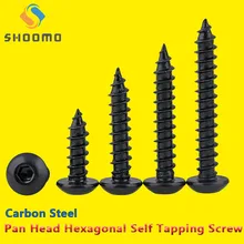 

Pan HeadHexagon Socket Button Head Self Tapping Screws Round Head Hex Self tapping Screw 8.8 High Strength 304 Stainless Steel