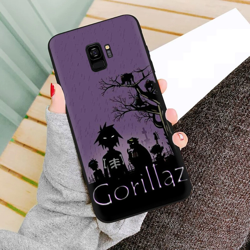 Gorillaz Группа мягкий силиконовый чехол для телефона для samsung S6 S7 край S8 S9 S10e Note 8, 9, 10, плюс M10 20 30 40 - Цвет: B12