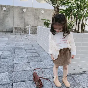 

2020 New Style Girls Shirt Spring Cotton Fashion Girls Blouse 2-7t PP640