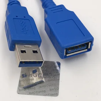 

USB 3.0 Male to Female Cable High Speed Data Extend 5Gbps Data Tansfer USB3.0 Datum Cable 1M 1.5M 3M Blue 1Pcs