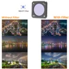 Glass UV CPL Star Night Macro 10X Lens Filter Protector Cap Close up for DJI Action 2 Camera Action2 6