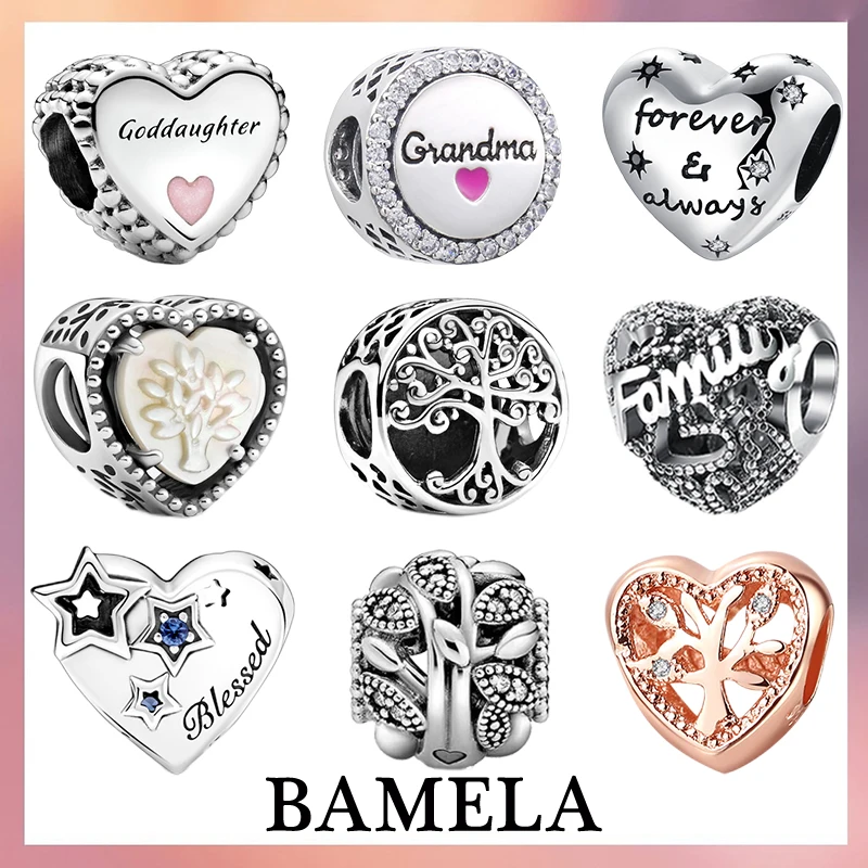 Бусина-Шарм Древо жизни из серебра 925 пробы | Украшения и аксессуары