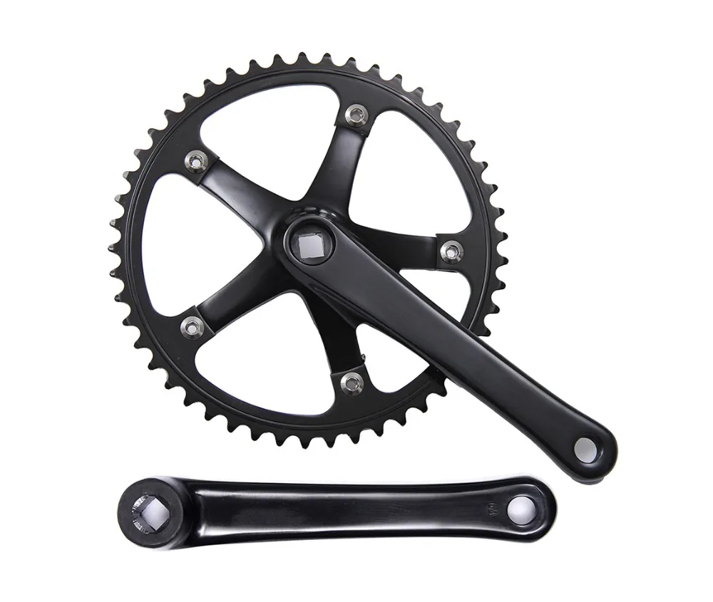 Шатун fixiebike 49T BCD144 алюминиевая односкоростная Звездочка для дорожного велосипеда