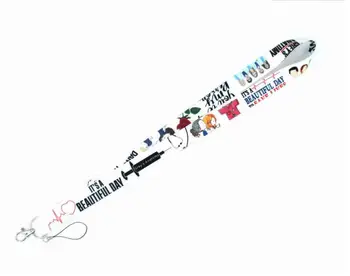 

Hot New 20 pcs Doctors nurse Neck Strap Lanyards Badge Holder Rope Pendant Key Chain Accessories Gift