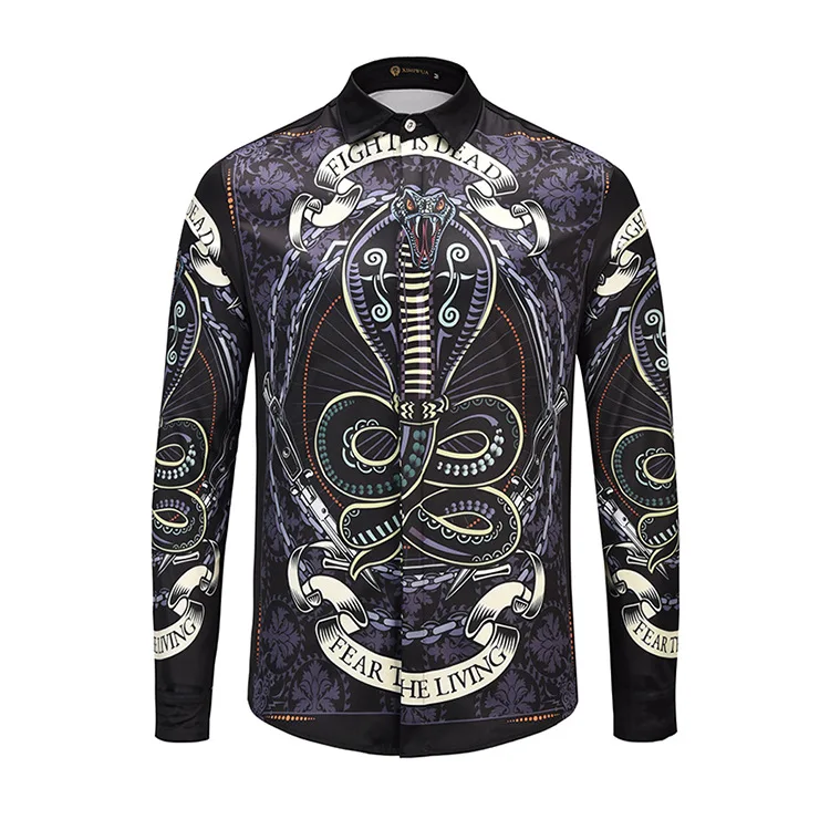 men gold shirt14 3D принт, мужские цветные радужные рубашки, крутые хипстерские Роскошные нарядные рубашки, Chemise Homme, новая модная уличная одежда, camisa masculina - Цвет: men gold shirt14