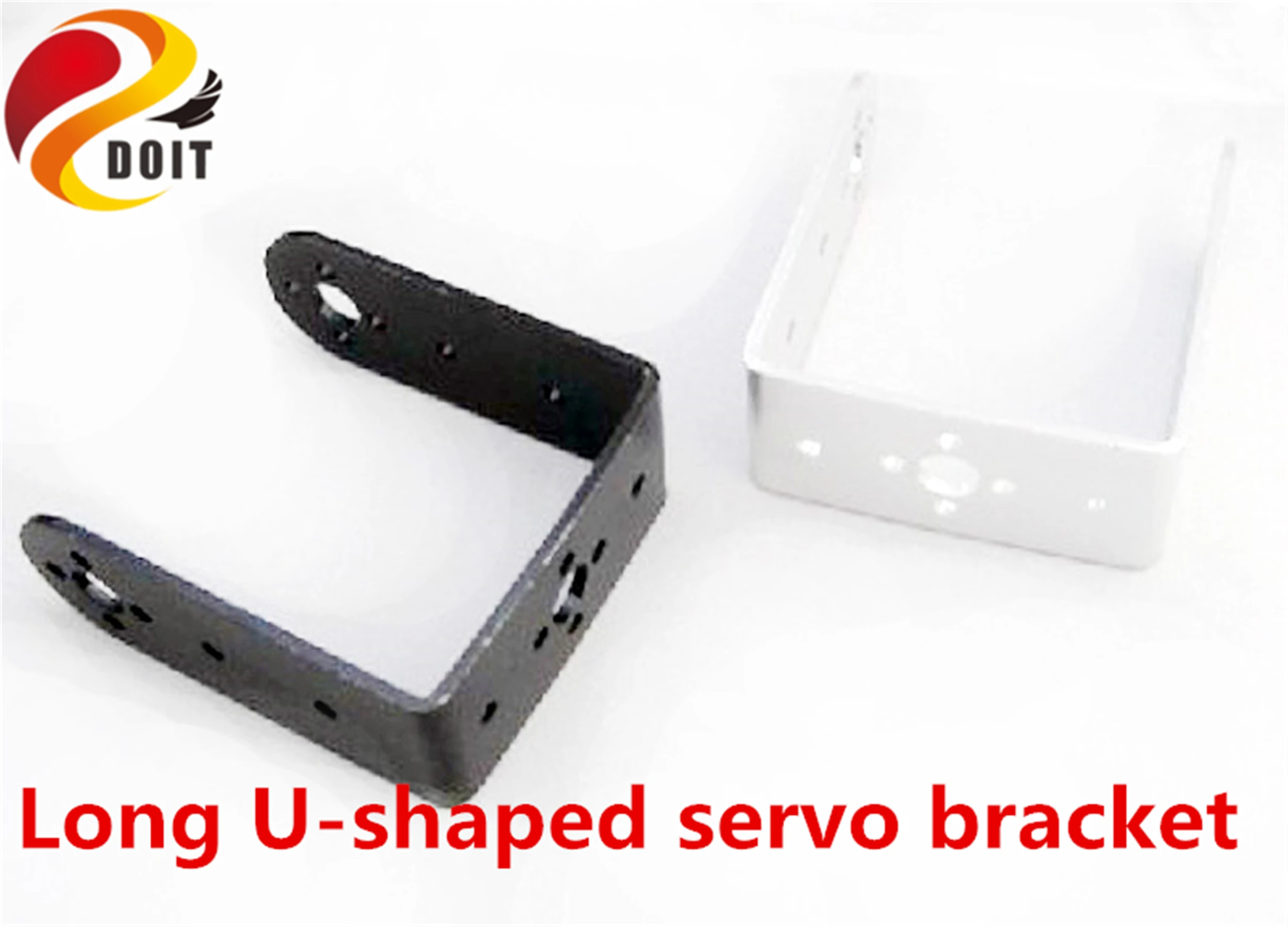 

SZDOIT Metal Long U-shaped Bracket Multifunction Servo Pan＆Tilt Bracket for RC Robot Model Parts Toy