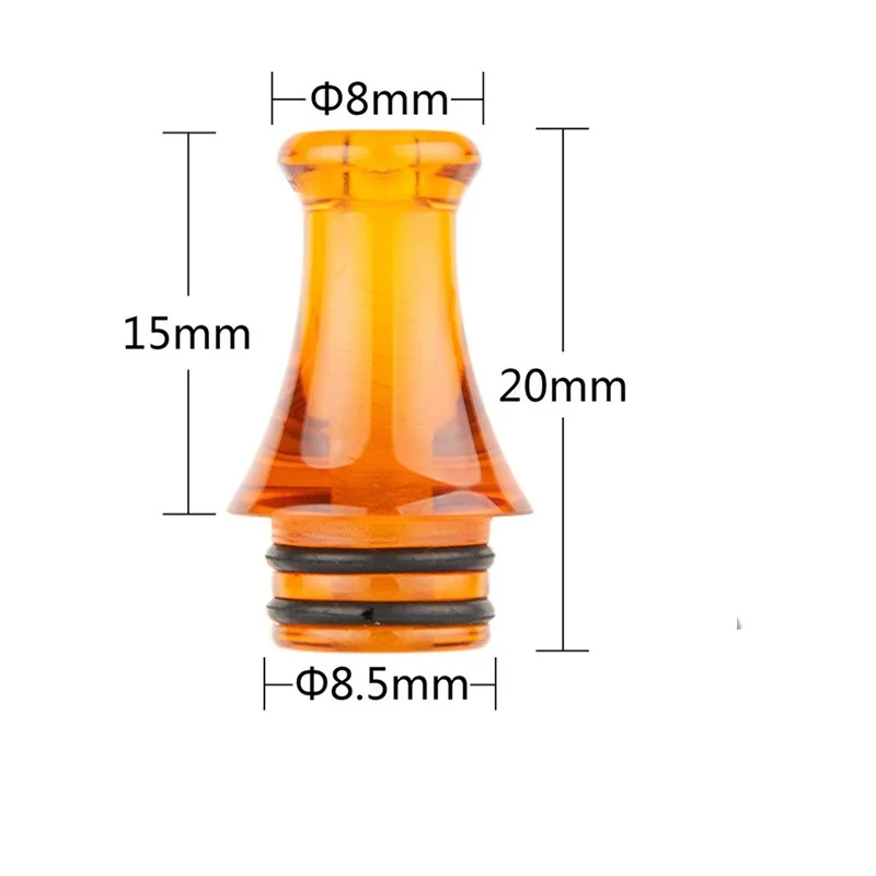 

Acrylic drip tip 510 For RTA tank Vape Accessory Mouthpiece 8mm
