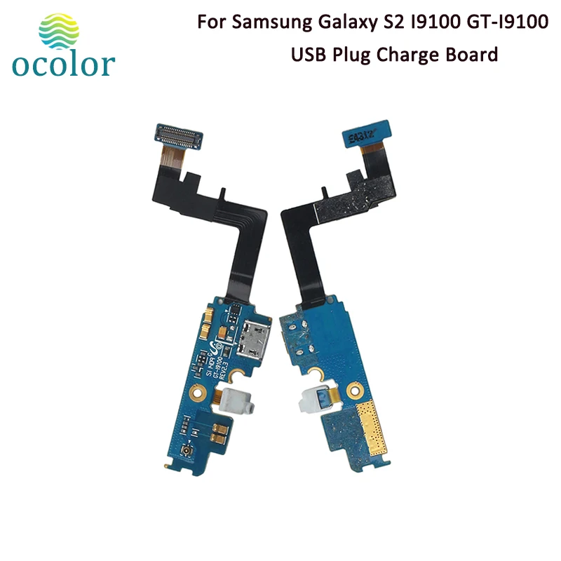 Ocolor для samsung I9100 Galaxy S II Зарядное устройство USB с гибким кабелем Замена S2 GT вилка