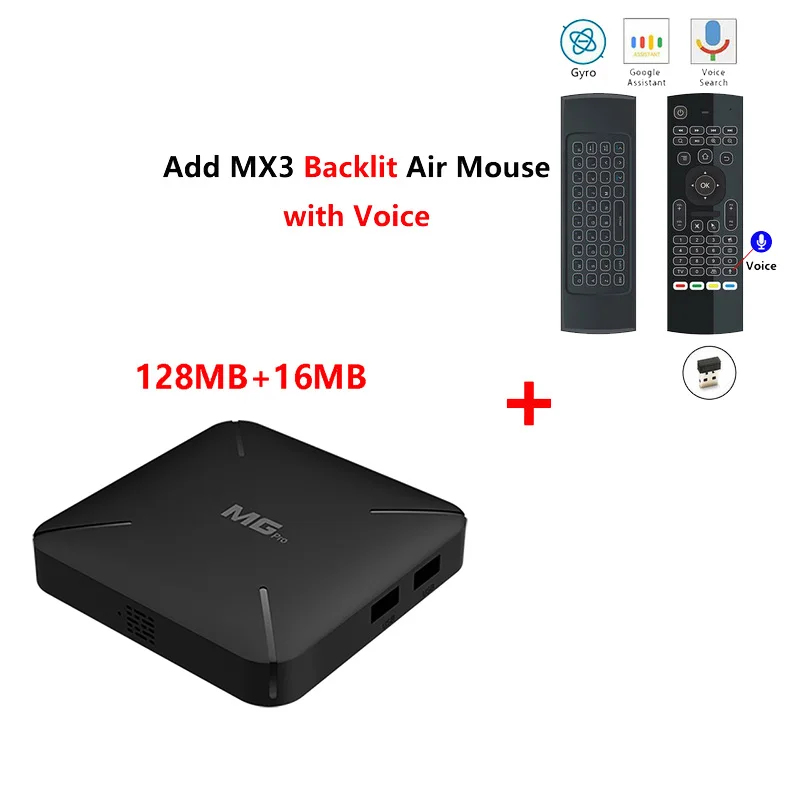 MG PRO add mx3l mic MG Pro Linux OS IP tv Box арабский французский Италия немецкий Нидерланды Польша Бельгия Великобритания CA США ES IP tv подписка телеприставка - Цвет: MG PRO add mx3l mic