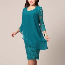 Женское сексуальное формальное платье-карандаш с рукавом 3/4, необычное кружевное вечернее коктейльное платье