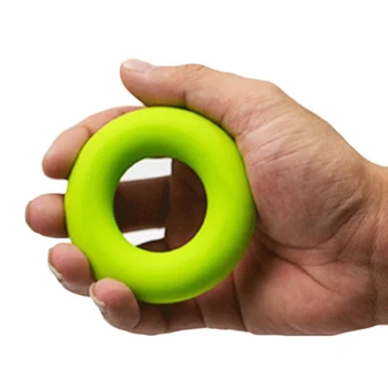 

new Silica Gel Portable Hand Grip Gripping Ring Carpal Expander Finger Trainer Grip Strength Rehabilitation Pow Stress Ring Ball