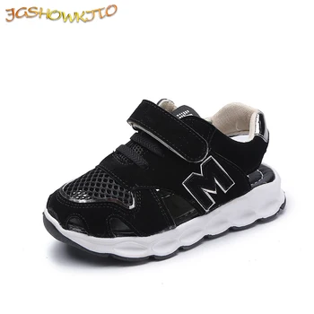 

Fashion Kids Shoes For Toddlers Boys Girls 2020 Summer Children Beach Sandals Air Mesh Cut-outs Breathable Sports Running Shoes