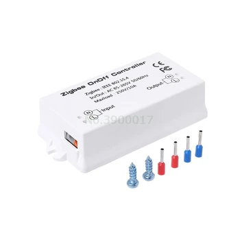 

Zigbee On/Off Controller Smart Switch APP Remote Control Smart Home Module AC85-265V 10A