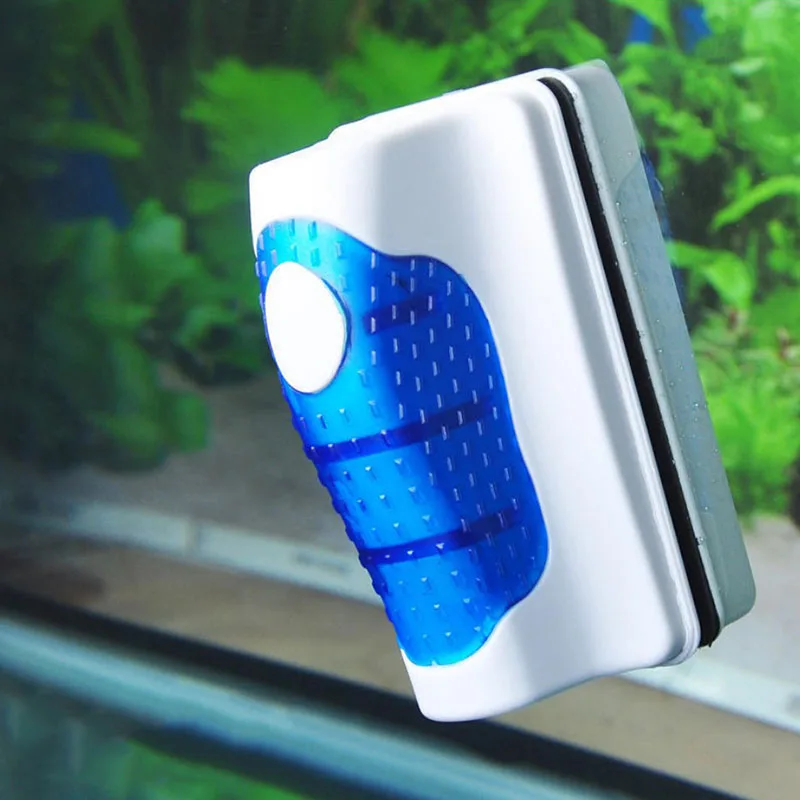 Small Size Magnetic Aquarium Fish Tank Brushes Floating Clean Glass Window Algae Scraper Cleaner Brush Accessories | Дом и сад