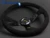 14inch 350mm Car Drifting Sport Racing Кожаное Рулевое Колесо Алюминиевый Кронштейн и кнопка PVC Sport Steeing Wheel с логотипом