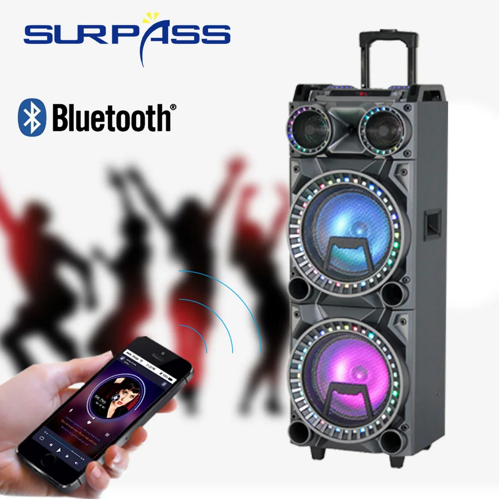 Многофункциональный водонепроницаемый портативный Bluetooth сабвуфер для караоке