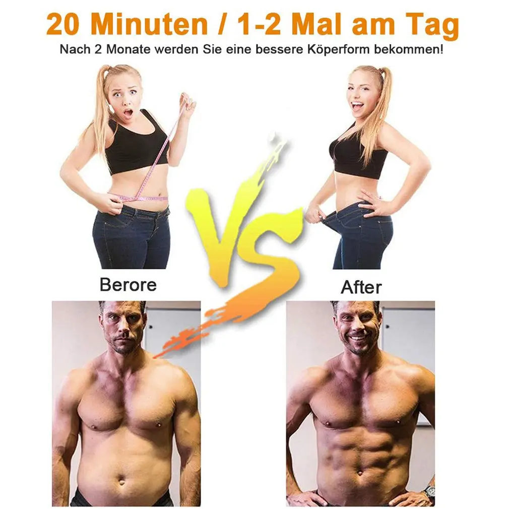 Abdominal Muscles Smart Fitness Exercise Body Trainer Waist Sports Equipment Lazy Muscle Home Pulser