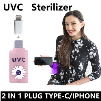 

USB Sterilization Desinfection Portable Germicidal Light Sterilizer Ultraviolet Disinfection Uvc Led Lamp uv Mini uv sterilizer