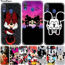Чехол для M10 M20 M30 с Микки Маусом Минни чехол для телефона для samsung Galaxy A10 A20E A30 A40 A50S A60 A70 A80 чехол Etui