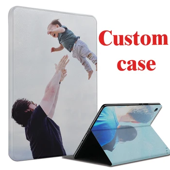 

Case for iPad 2 3 4 Case Silicone Soft Back Folio Stand Customize Your Photo Wallet PU Leather Smart Cover for iPad 3 4 2 Case