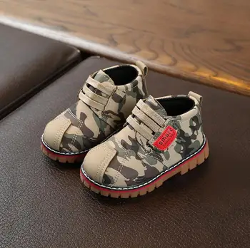 

Children Casual Shoes Spring Autumn Martin Boots Boys Shoes Fashion Leather Soft Antislip Girls Boots 21-30 Sport Running Shoes