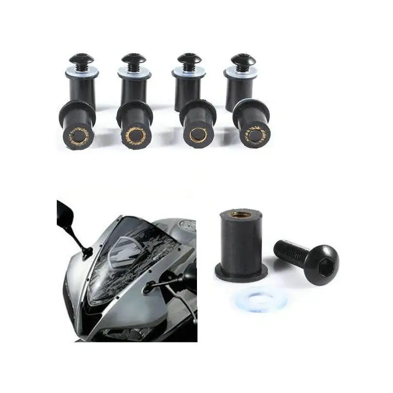 Болты для мотоцикла winscreen suzuki hayabusa GSXR1300 1966-2007 деталь обтекателя GSX1300R | Автомобили