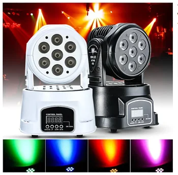 

Moving Head Disco Light DJ Show DMX 512 RGBW LED Stage Light Beam Party Lights Led Dj Xmas Christmas Sound Active LED Par Light