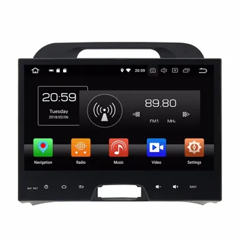 

9" Octa Core IPS screen Android 10 Car GPS radio Navigation for Kia Sportage 2011-2016 with 4G and Wifi,DVR,1080P