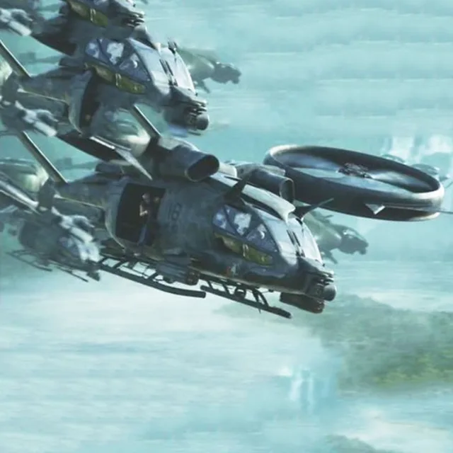 4D Avatar Scorpion Fighter Assembly Aircraft Model Puzzle Building Figure 4