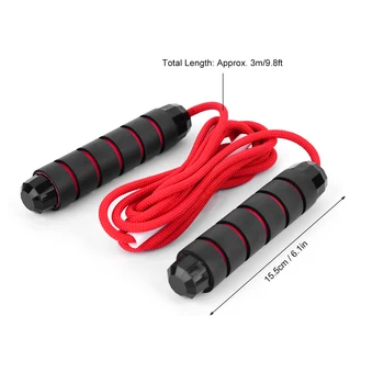 

Fitness Equipment For Home Gym Equipment 9.8ft Adjustable Jump Rope Skipping Rope For Home Gym Workout Fitness Training Pesas