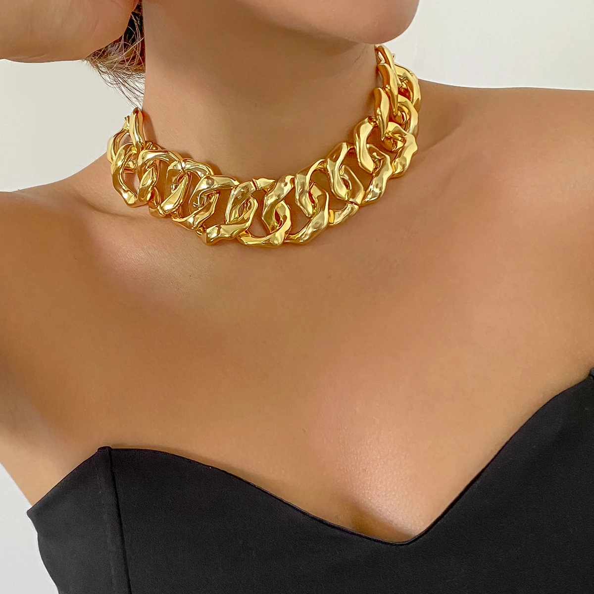 Choker Necklace Collar Trendy Jewelry 