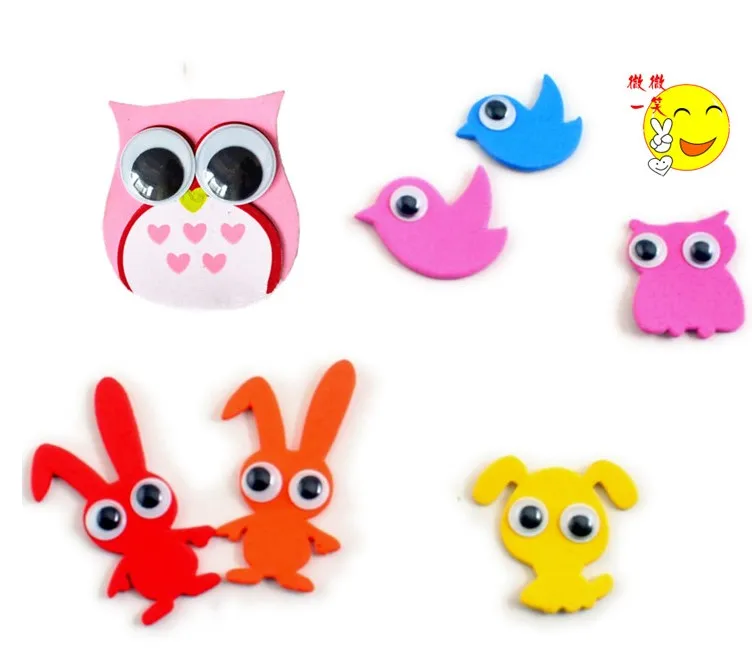 100Ps Moveable Self Adhesive Googly Wiggly Eyes 6/8/10/12/15mm Mixed for Toys Dolls DIY Crafts Accessory Eyeball for Scrapbook doll eyes,googly doll eyes,plastic toy eyes