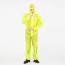 Водонепроницаемый Анти-Кислотный брызг химическая защитная одежда цельная Пылезащитная одежда краска химическая защитная ткань