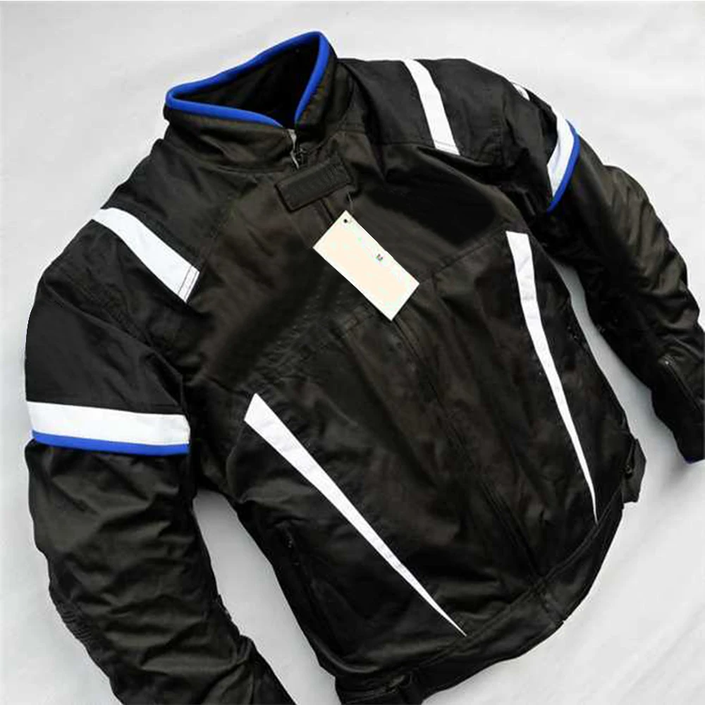 Байкерские куртки с дышащей сеткой для езды на горном велосипеде черного цвета для Yamaha M1 куртка с протектором