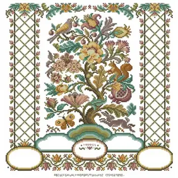 

Family Registration Form patterns Counted Cross Stitch 11CT 14CT 18CT DIY Cross Stitch Kit Embroidery Needlework Sets home decor