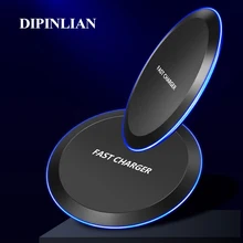 Qi Wireless Charger for iphone X/XS Max XR 8 Plus Fast Wireless Charging Pad for Samsung S9 S10+ Note9 10