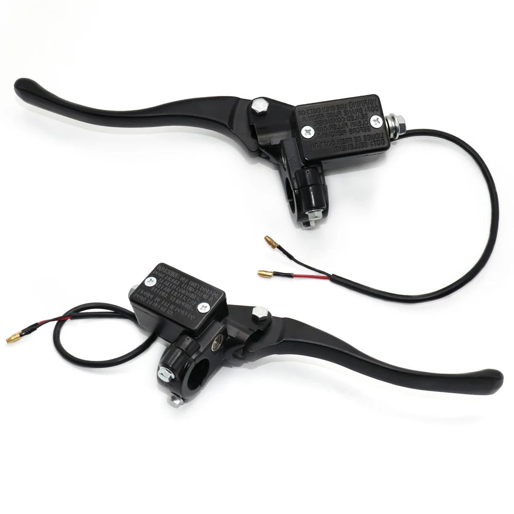 Motorcycle Dirt Pit Bike Front Master Cylinder Hydraulic Brake Lever Right For Scooter Front Brake Pumps Lever