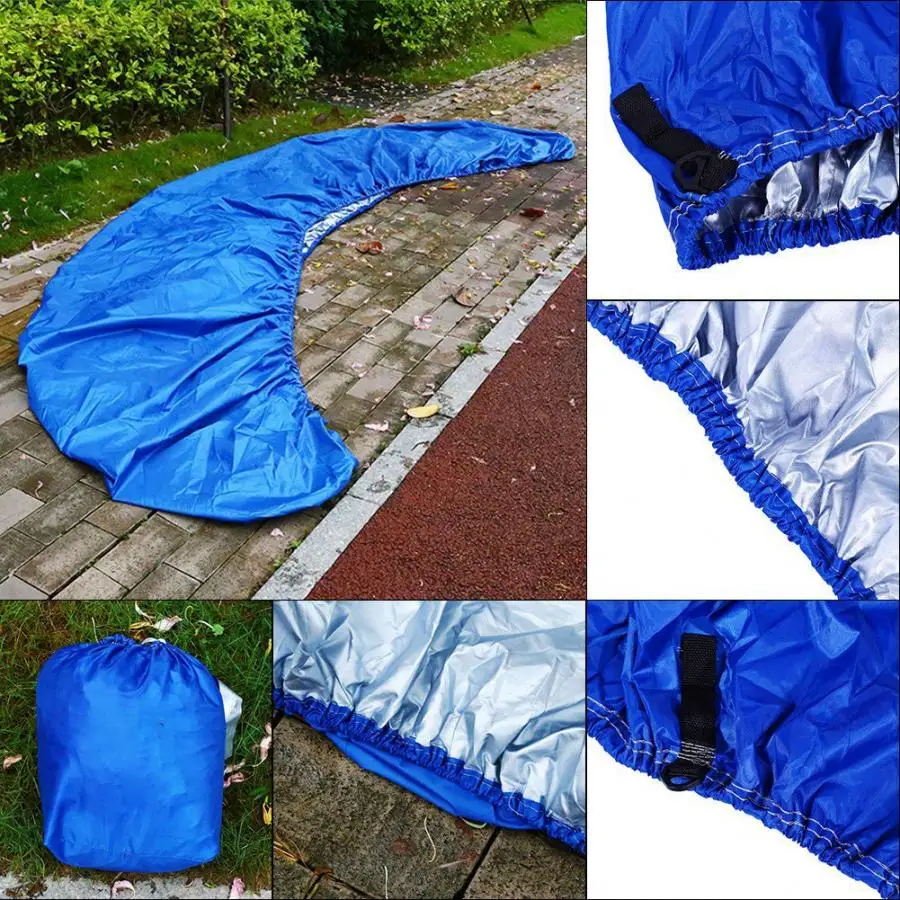 20-22ft 210D Trailerable крышка лодки funda barco водонепроницаемый синий 700x245 см 100 ''луч(7 мм-11 мм) морские аксессуары