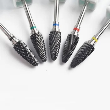 

New Nail Art High Quality Ceramic Grinding Head Electric Nail Black Polishing Head Tool Manicure Unloading Accessories A