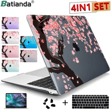 Чехол Sakura для нового MacBook Pro 13 15 retina touch Bar A1706 A1707 A1708 A1989 A1990, Жесткий Чехол для ноутбука с клавиатурой