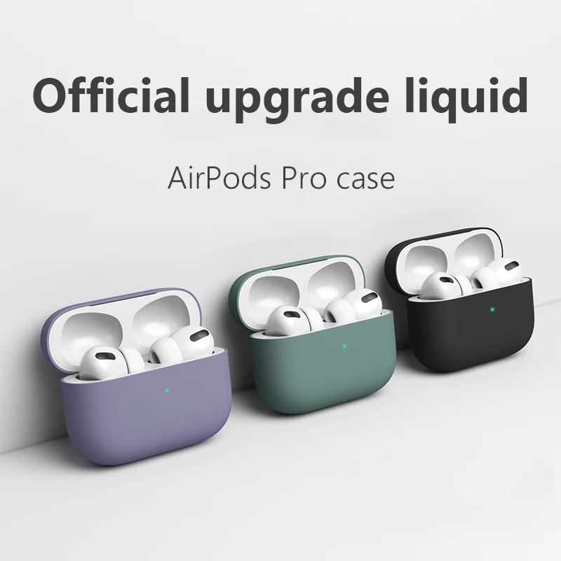 Чехол для беспроводных наушников Apple AirPods Pro мягкий силиконовый чехол | Аксессуары для наушников -4000398564031