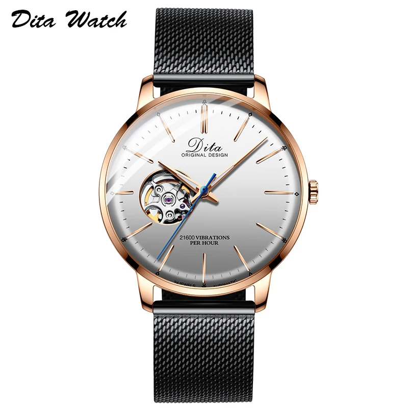 

Mens Watches Skeleton Tourbillon Automatic Mechanical Watch Men Stainless Steel relojes de mujer Man Wristwatch New 2019 DITA